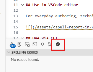 CSpell in VScode
